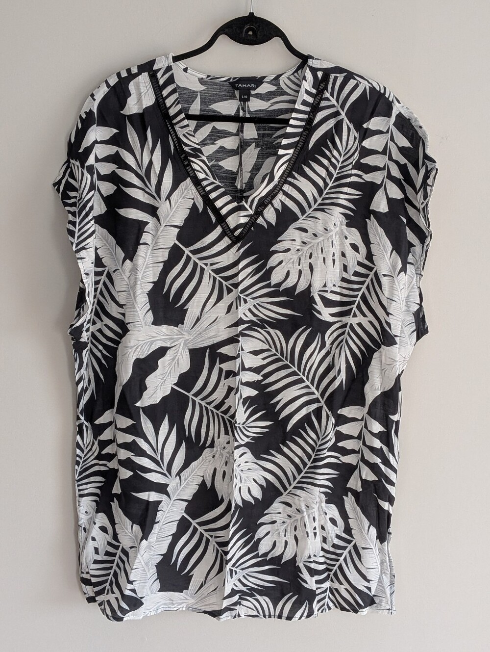 Tahari Beach Cover Up Swimsuit Cover L